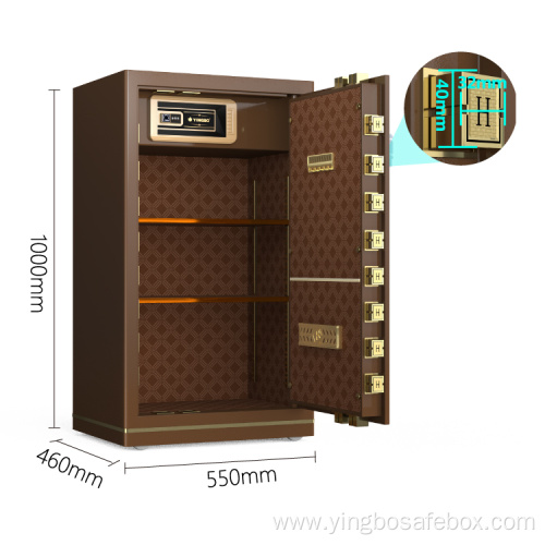 smart touch screen fingerprint hidden safe box money